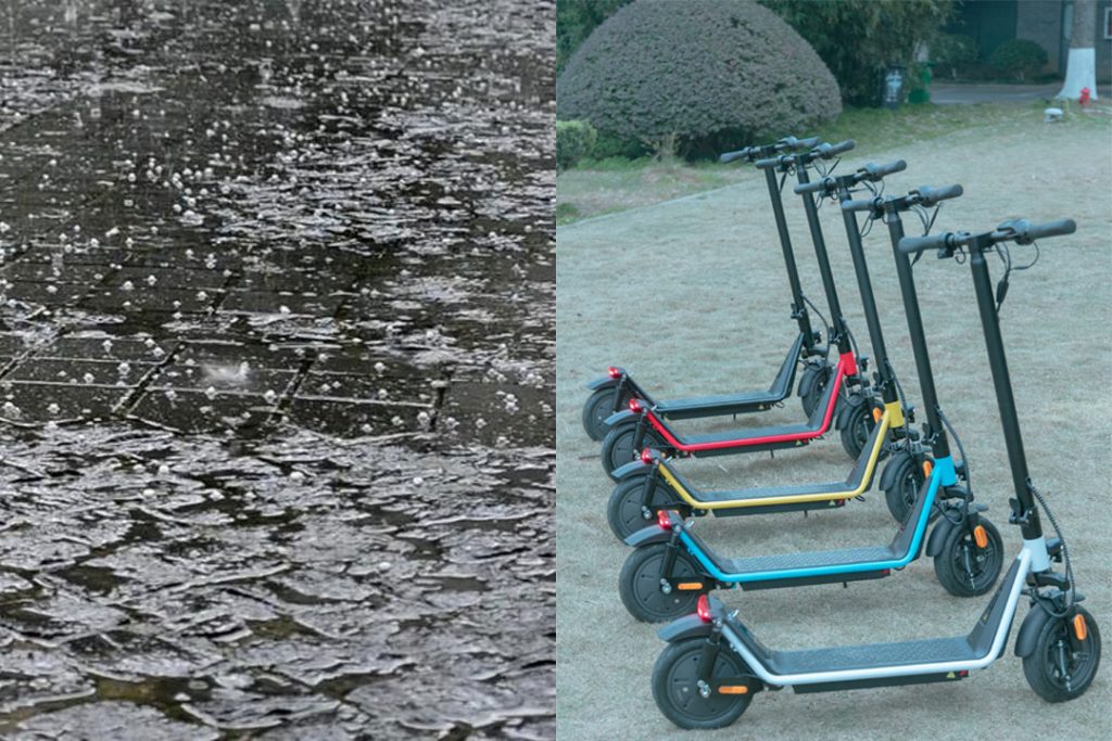 Performance of Electric Scooters in Rain and Timely Maintenance - Newbott